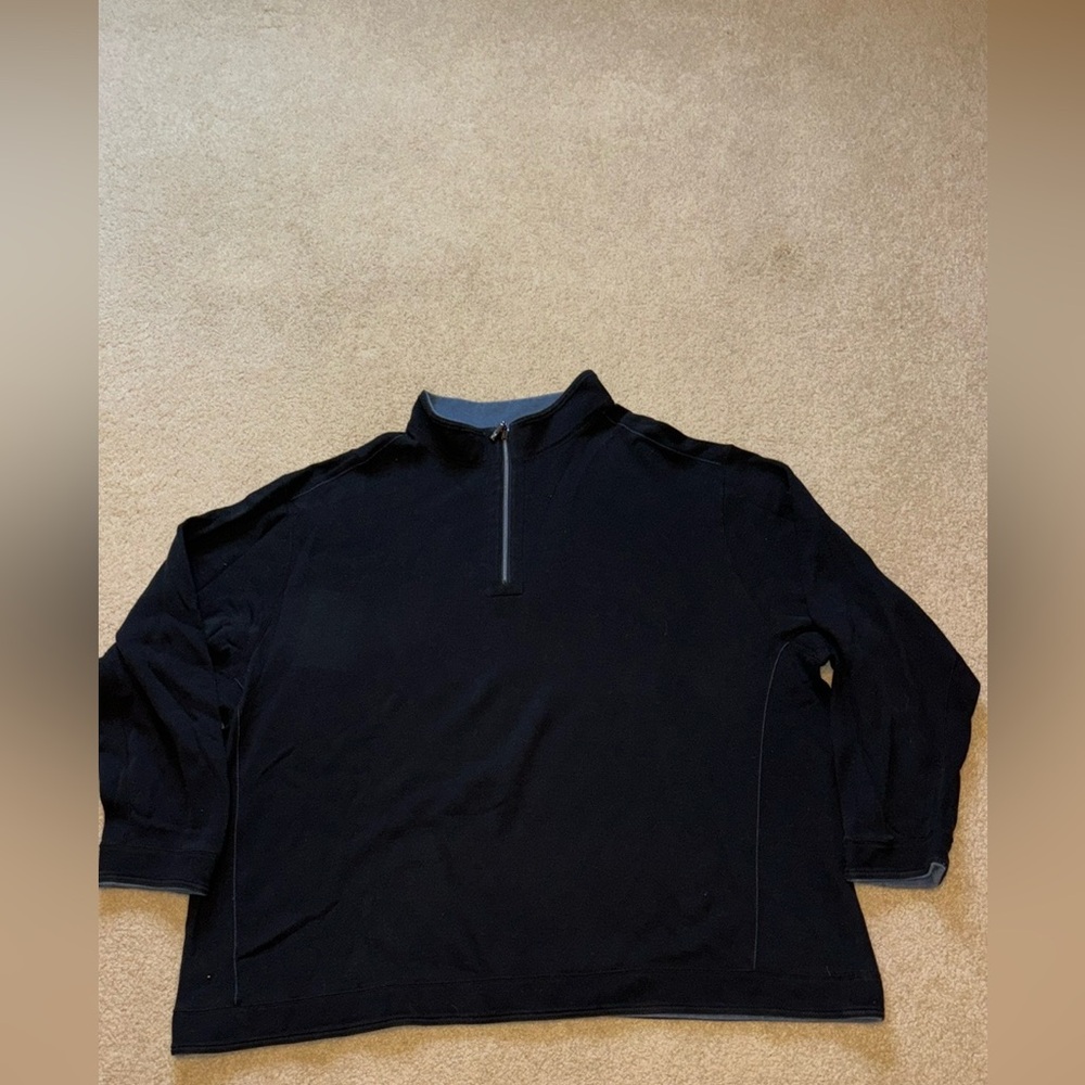 Tommy Bahama Flip Coast Reversible Half-Zip Sweatshirt - Picture 5 of 5